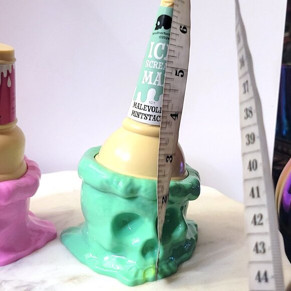 Pastel Goth Ice Cream Cone Figurines - Picture 6 of 7